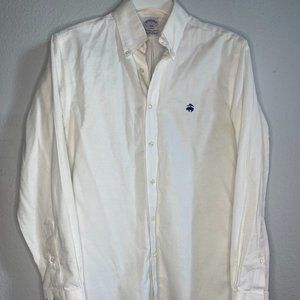 Brooks Brothers, White, Long Sleeve (Regent Fit)
